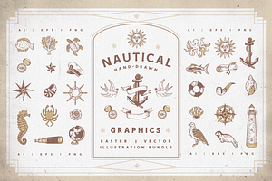 Nautical Vectors | Graphics Set