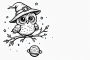 Halloween Illustration Coloring bund, an Illustration by Artivon (Thumbnail 3 of 26)