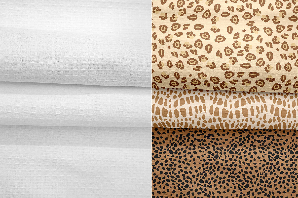 Textured Fabric Mockup, a Packaging Mockup by bazarova (Photo 4 of 9)