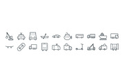 75+ Transport Vector Icons, an Outline Icon by Vectors Market (Thumbnail 3 of 3)