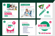Back To School Post Design, a Social Media Template by MightyDesign (Thumbnail 2 of 6)
