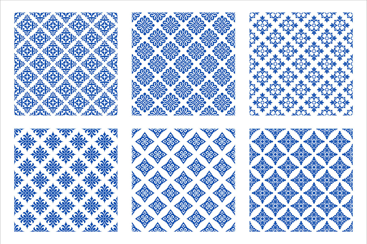 Pack of 50 abstrack floral pattern, a Pattern Graphic by Brainware Graphic (Photo 7 of 11)