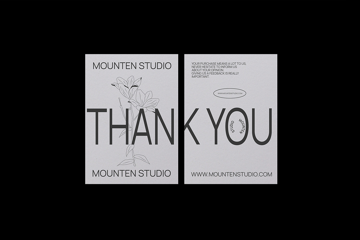 postcard thank you card collection, a Stationery Template by Replika Machine (Photo 4 of 7)