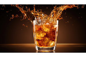 chocolate brown soda drink caramel, a Food & Drink Photo by pikepicture