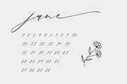 Month Glade - Calligraphy Font, a Script Font by Sronstudio (Thumbnail 7 of 13)