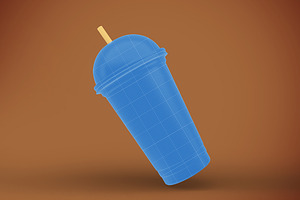 Plastic Cups Mockup