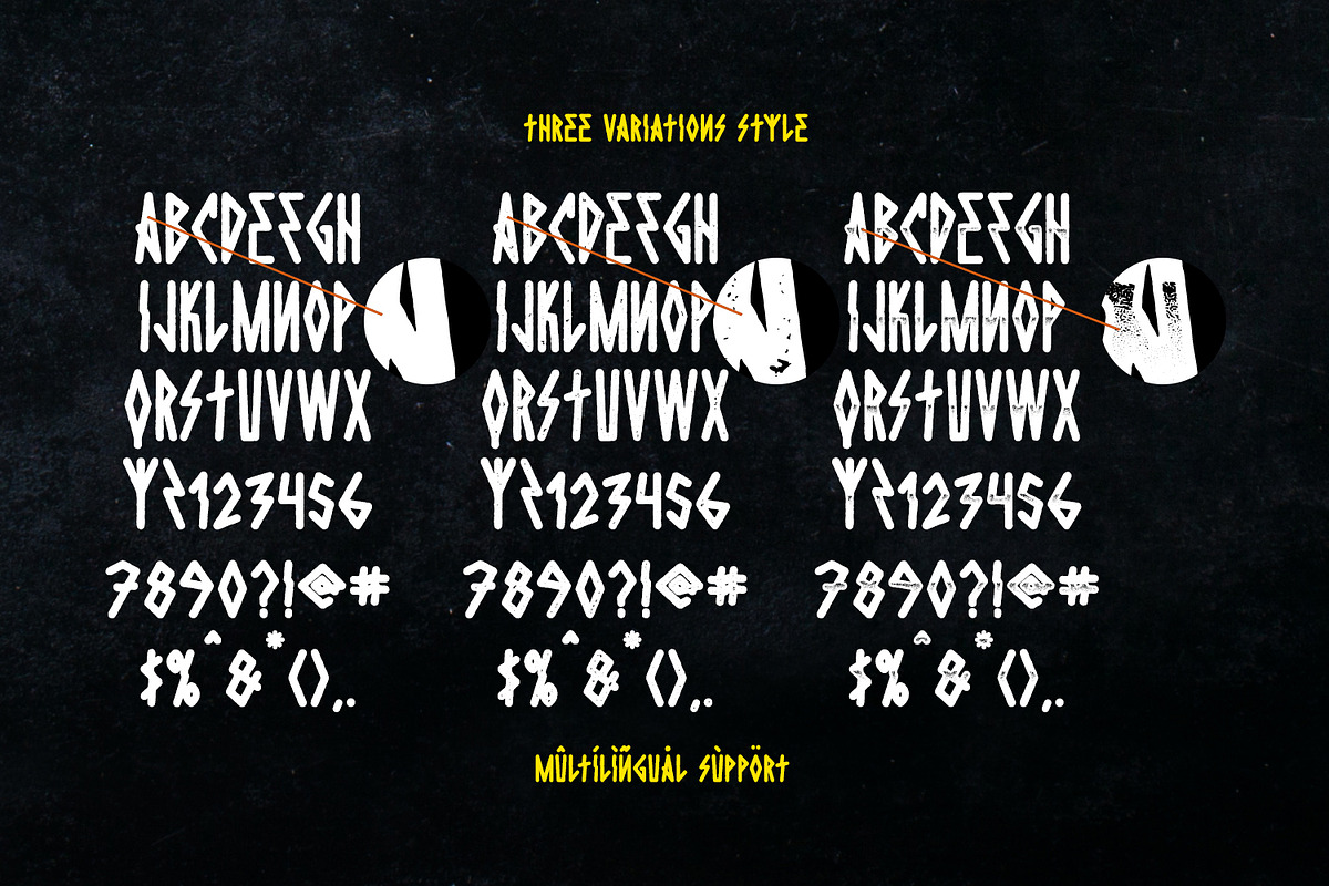 Die Hard Typeface preview 6