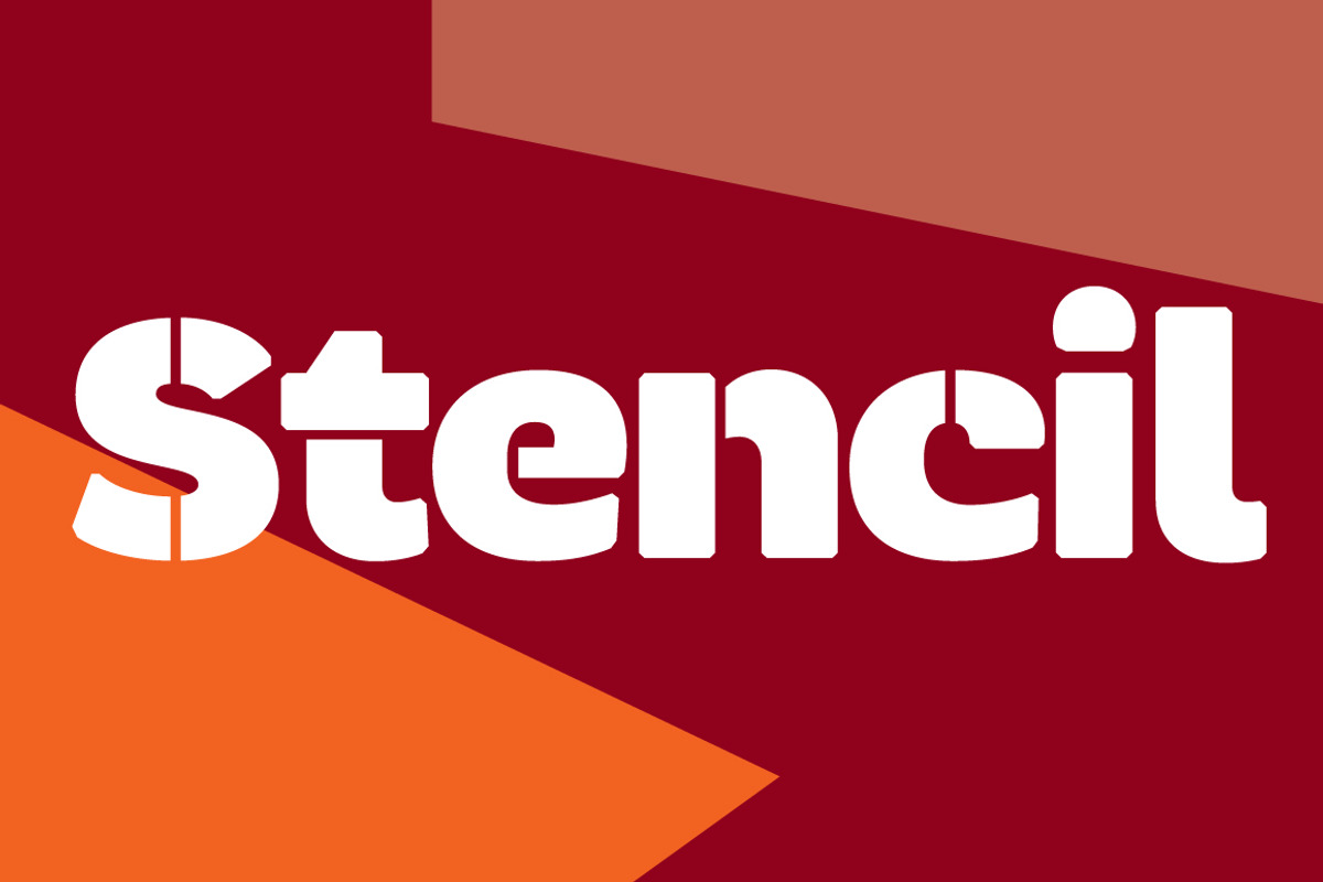Monty Stencil, a Sans Serif Font by Jan-Christian Bruun (Photo 12 of 14)