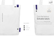 Canvas Tote Bag Mock-ups Set DEMO, a Books & Magazine Mockup by Apparel_Mockups (Thumbnail 3 of 3)