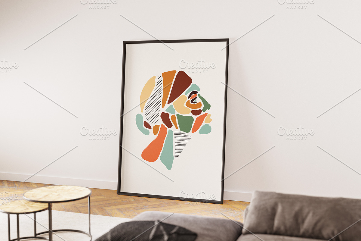 Woman Surreal Face Posters, an Object Graphic by C Design Studio (Photo 3 of 17)