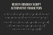 Heaven Obsidian a Perfect font Duo, a Serif Font by Blankids Studio (Thumbnail 11 of 13)