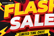 Flash Sale 3D Text Effect, a Layer Style Add-On by Mockmenot (Thumbnail 3 of 3)