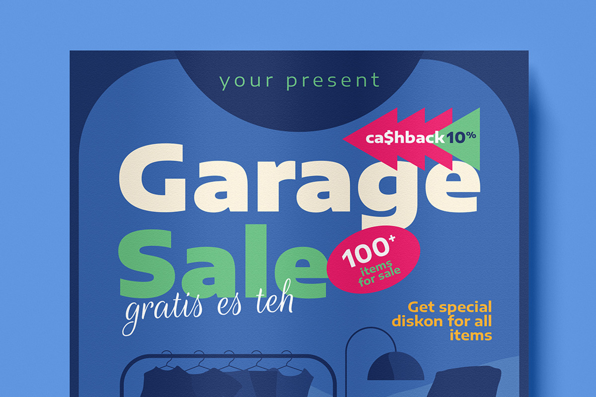 Garage Sale Flyer, a Flyer Template by FathurFateh (Photo 2 of 4)