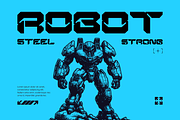 Nexokora Techno - Logo Font, a Sans Serif Font by Nirmana Visual (Thumbnail 2 of 8)