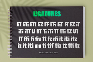 Pelican Ligature Font