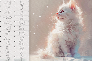 Cats Procreate Photoshop Brushes