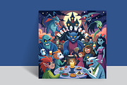 Halloween horror Banner set, a Poster Template by hkmonir (Thumbnail 1 of 4)