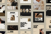 Aesthetic Instagram Post, a Social Media Template by Moscovita Studio (Thumbnail 3 of 15)