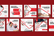Insurance Service Instagram Post, a Social Media Template by CavenArt (Thumbnail 5 of 5)