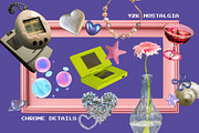 Y2K Glow & Dreamy Objects Pack, an Object Graphic by Anzhelika (Thumbnail 9 of 10)