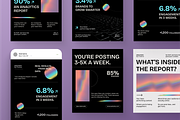 Analytics Report Instagram Post, a Social Media Template by SquidPixey (Thumbnail 6 of 6)