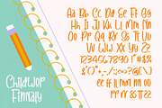 Childwop Finnaly Handwritten Kids, a Script Font by stylishtype.co (Thumbnail 14 of 15)