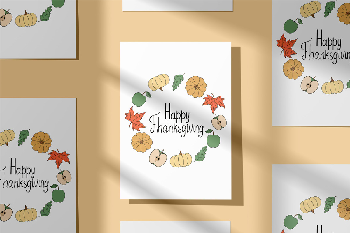 Thanksgiving Clipart, a Seasonal Illustration by Mari_Caliart (Photo 8 of 9)