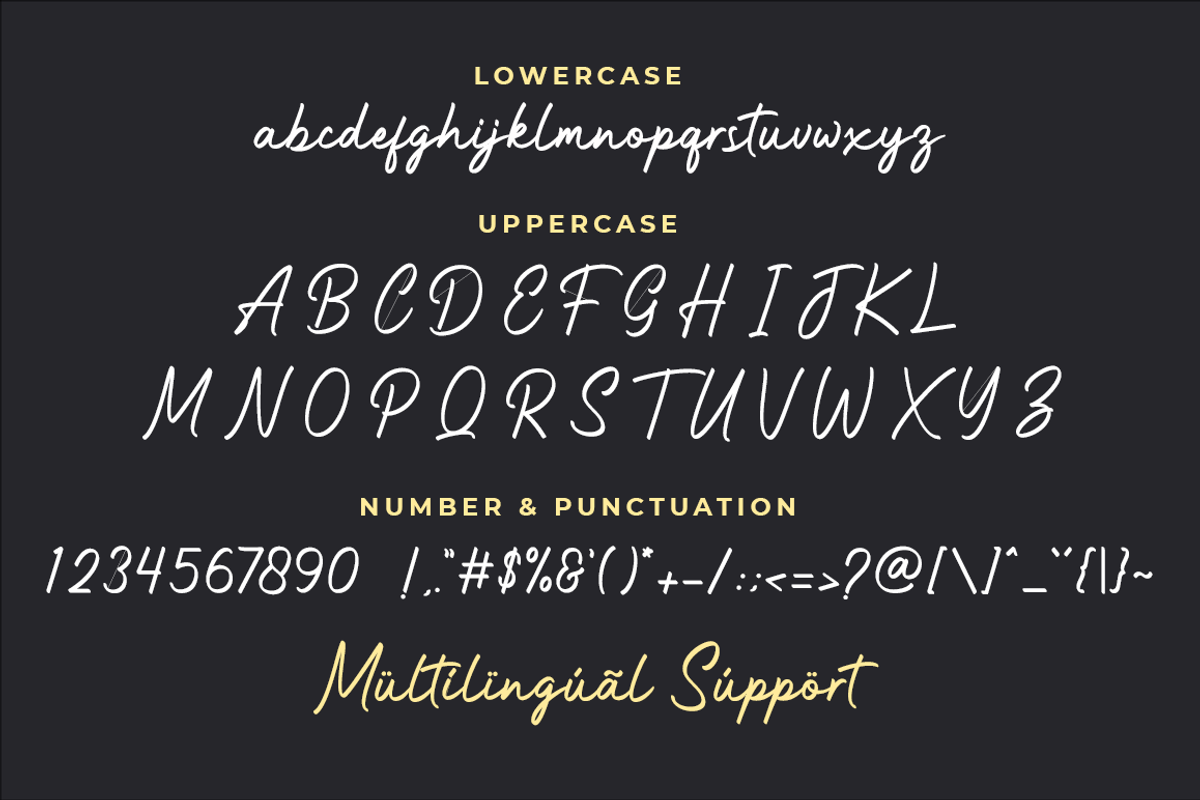 Anantha Signature, a Script Font by Suby Studio (Photo 5 of 6)