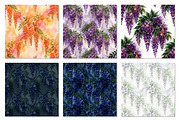 Alcohol Ink Wisteria Seamless Patter, a Texture Graphic by Dream Creation (Thumbnail 3 of 6)