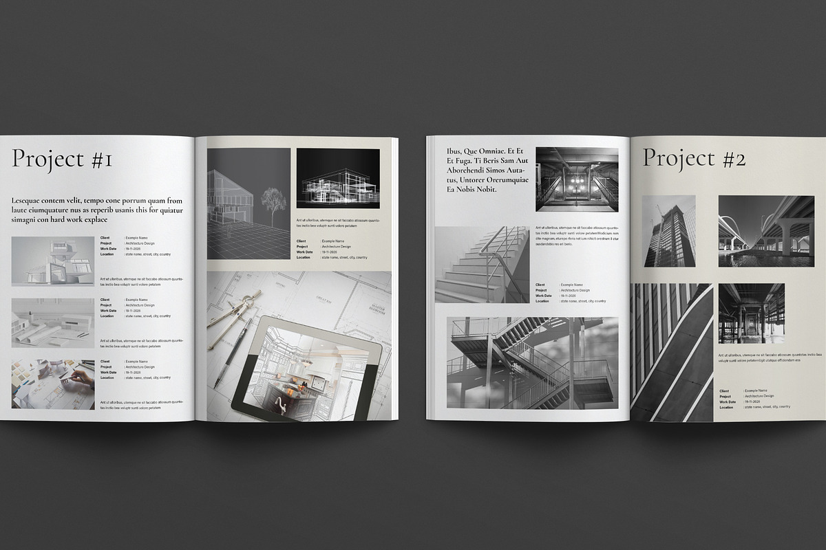 Architecture Brochure Template preview 3