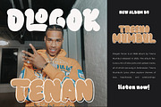 Moranky - Funky Decorative Font, a Sans Serif Font by twinstd (Thumbnail 5 of 8)