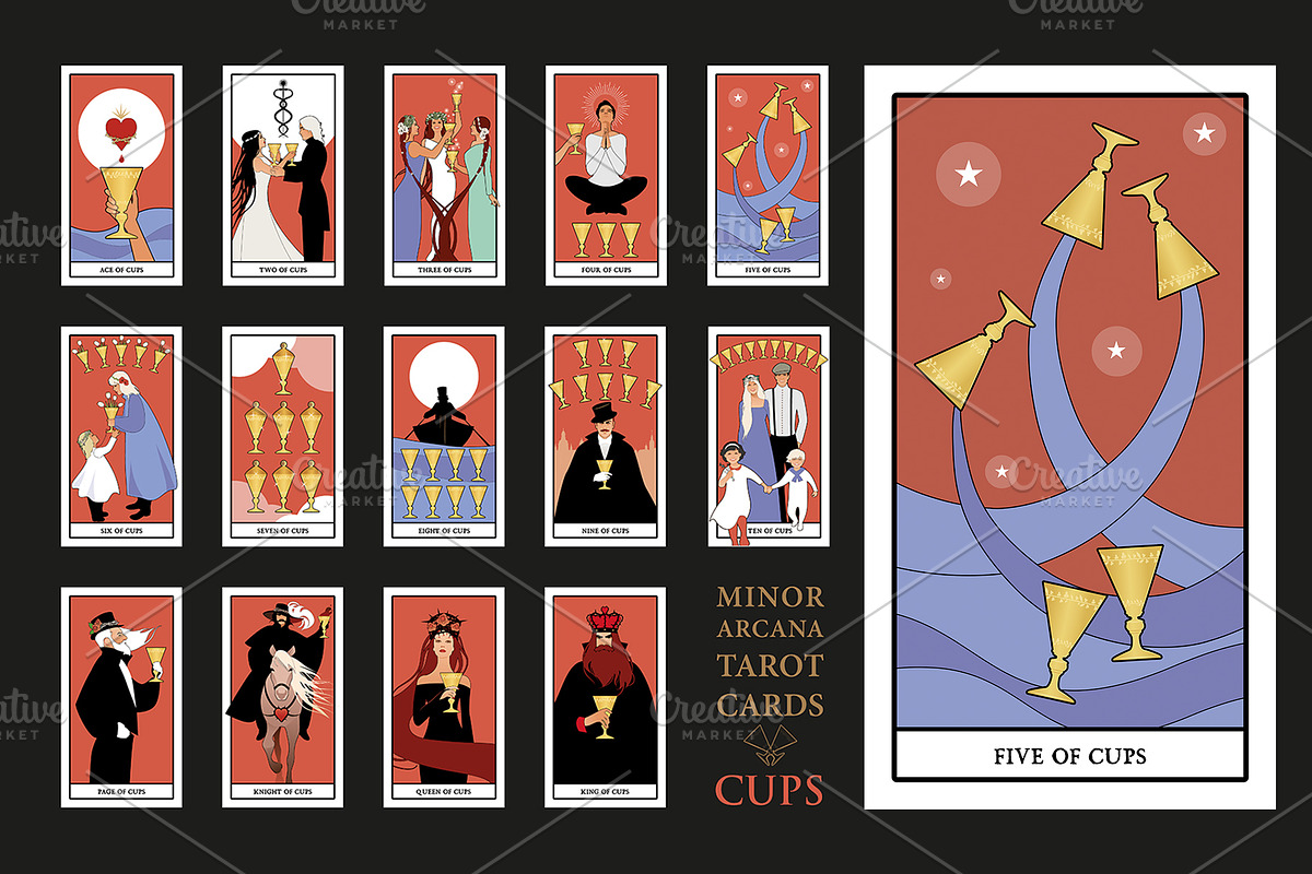 Complete Tarot. NEW!, an Illustration by La Inspiratriz (Photo 2 of 5)