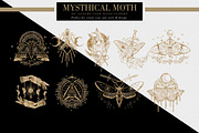 Mystical Moth, an Illustration by Luiz da Rolt Grathwohl (Thumbnail 2 of 8)