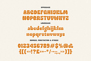 Thekaty Nianders Groovy Display Font, a Handwritten Font by Cruzine (Thumbnail 5 of 8)
