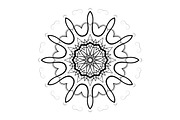 Elegant Mandala Line Art Collection, a Decorative Illustration by NJ Himel (Thumbnail 12 of 101)