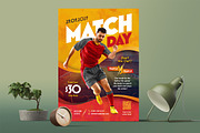 Soccer Match Day Flyer Template, a Flyer Template by Boostock (Thumbnail 4 of 4)