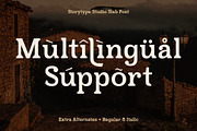 Dhrifted Slab Serif Font, a Slab Serif Font by Storytype Studio (Thumbnail 12 of 15)