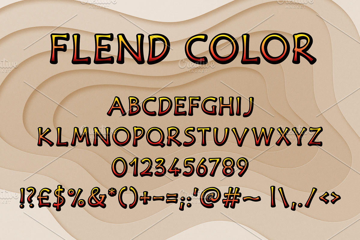 Flend, a Sans Serif Font by Digital Typeface Studio (Photo 2 of 11)