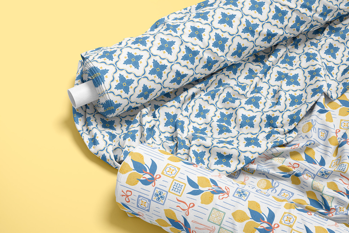 Italian summer - Dolce Vita pattern, a Pattern Graphic by Tani Kuzminka (Photo 18 of 29)
