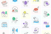 Creative Illustrations Bundle, a Decorative Illustration by Brickclay (Thumbnail 6 of 19)