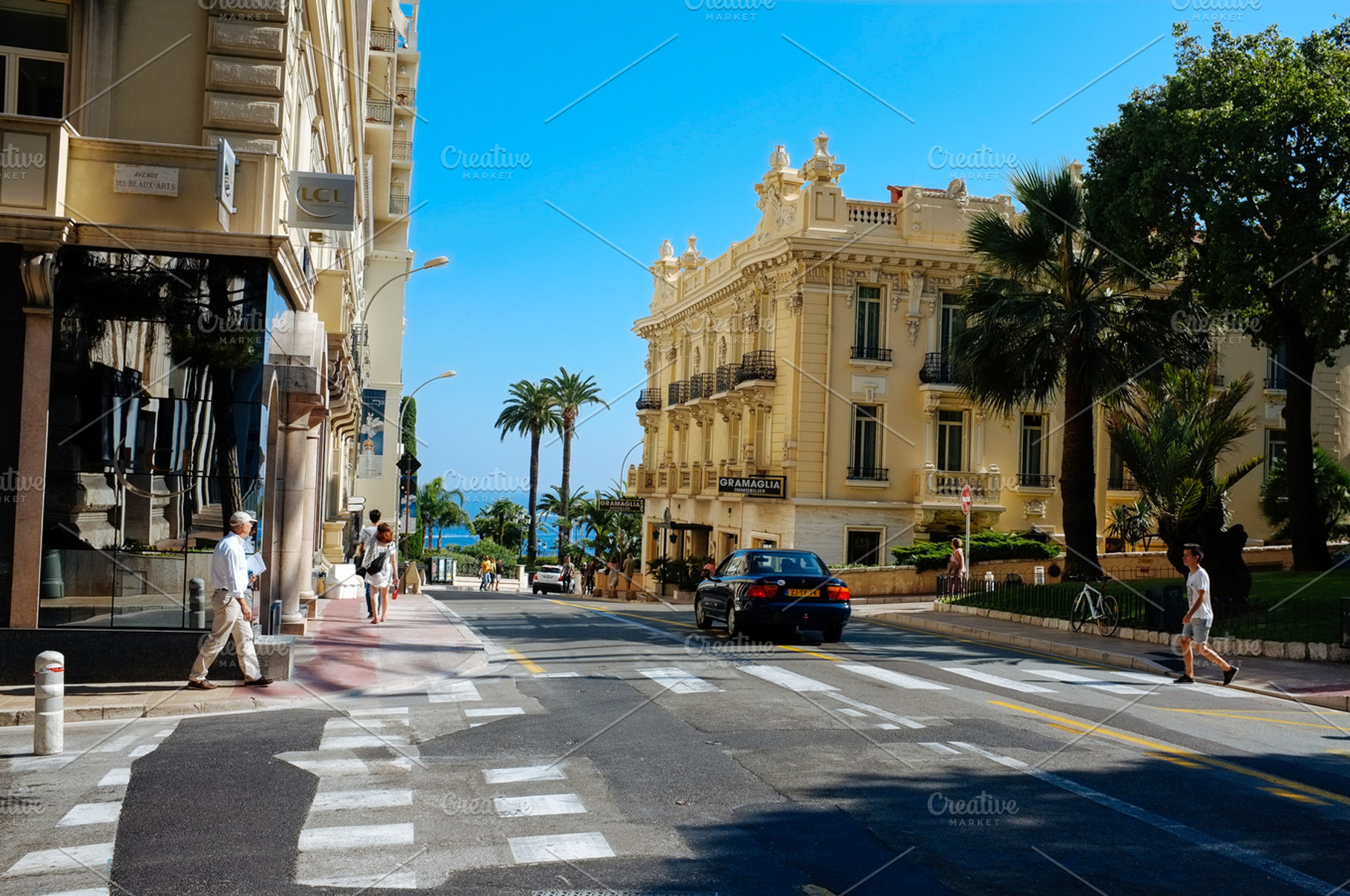 Monaco streets stock photograph, an Architecture Photo by julia.karpacheva