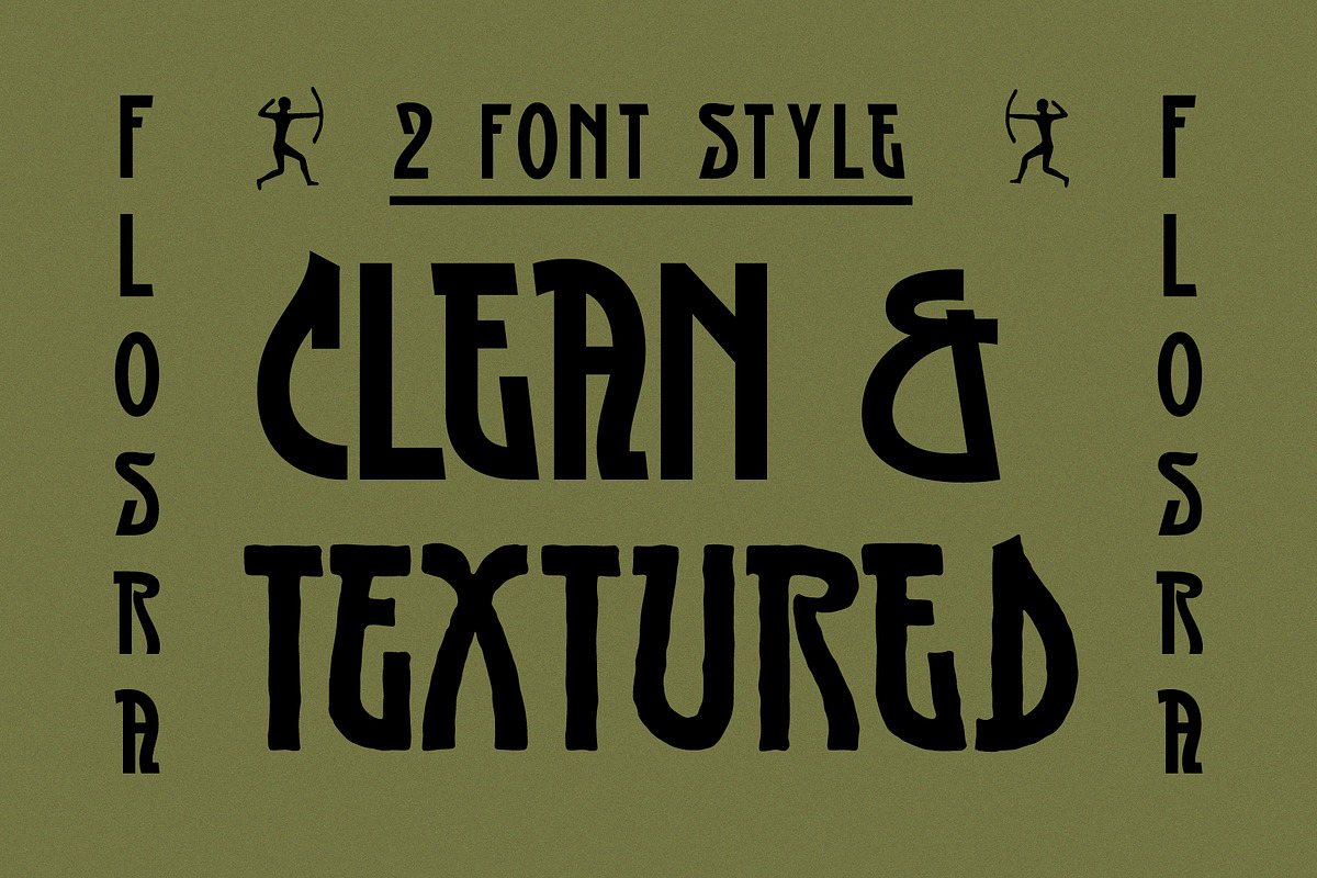 SFC Flosra - Folkcraft Display, a Slab Serif Font by Saera Type (Photo 4 of 12)