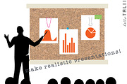 OFFICE CORK BOARD MOCK UP BUNDLE, an Education Illustration by Hello Talii (Thumbnail 5 of 7)