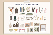 Christmas Winter Decoration, a Decorative Illustration by Hanazumi (Thumbnail 3 of 14)