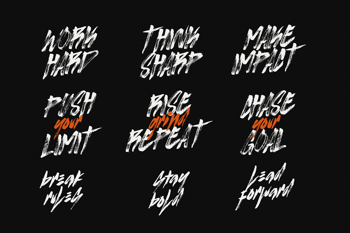 Listen | Handwriting Brush Font, a Handwritten Font by Ardana Creative (Photo 7 of 14)