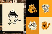 Animal Cafe. Mascots & Food Doodles, a Food Illustration by venimo (Thumbnail 11 of 12)