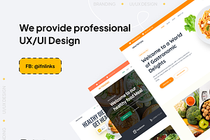 Nutrition Landing Page | Website