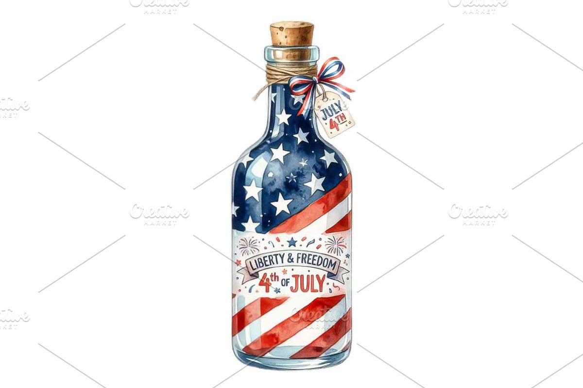 4th of July Sublimation Clipart, a Seasonal Illustration by VetalStock (Photo 21 of 21)