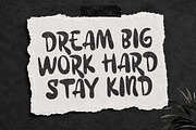 Wooble Ink Bold Handwritten Font, a Handwritten Font by Littlehand (Thumbnail 2 of 10)