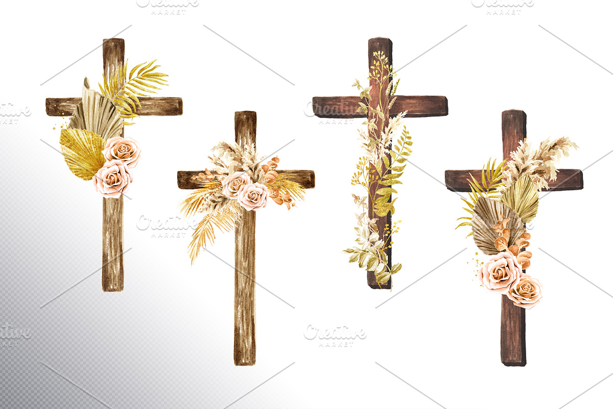 Catholic. Watercolor collection, an Object Illustration by Daria Ustiugova (Photo 7 of 12)